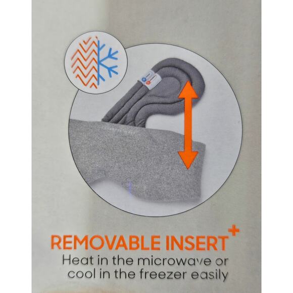 SHARPER IMAGE WEIGHTED HOT & COLD EYE MASK – RELAXATION & PAIN RELIEF - Picture 3 of 3